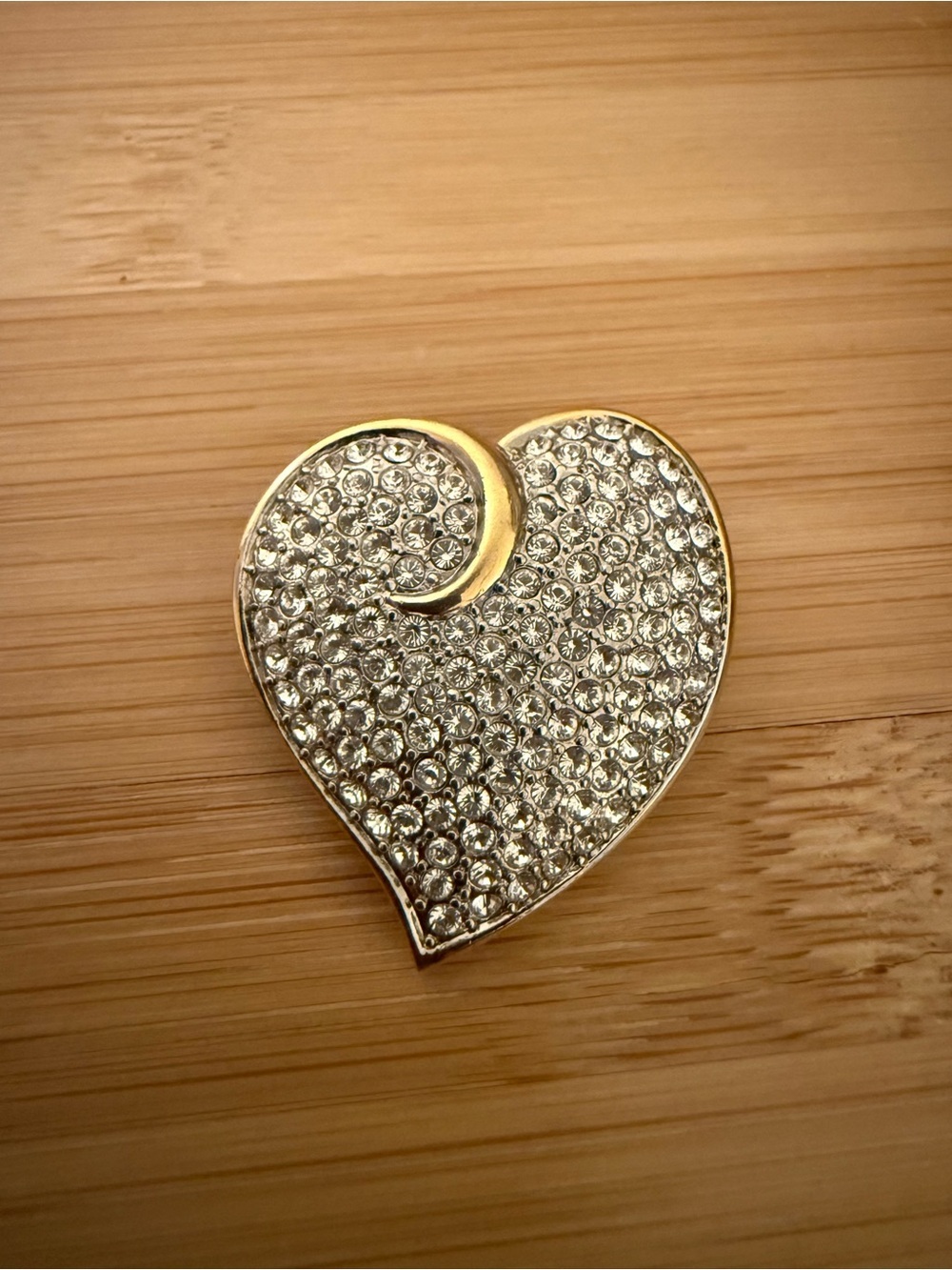 Vintage Gold-Tone Heart women’s Brooches by BUTEJ?